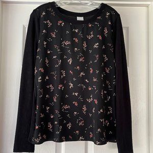 Kaileigh mixed material sweater, M